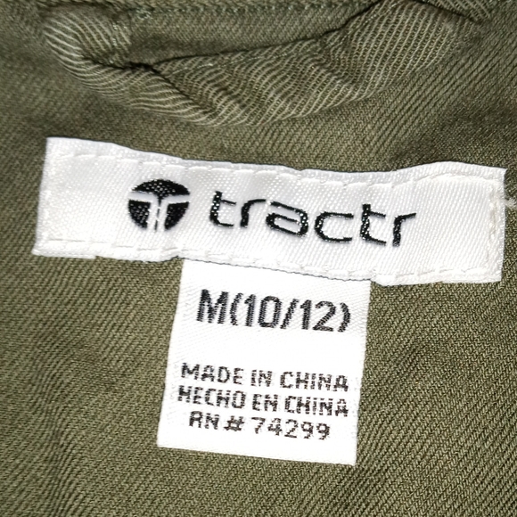 Girls Button Down size 10-12 - Picture 2 of 3